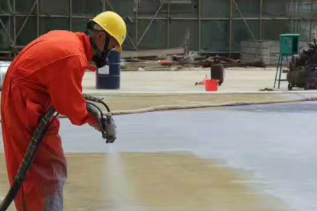 长宁彩色路面喷涂是一种为路面